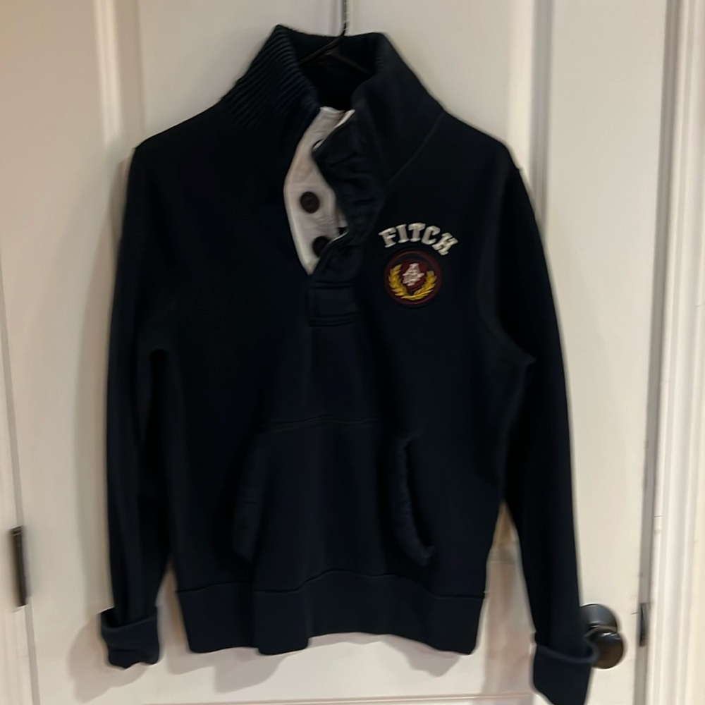 Abercrombie and Fitch varsity preppy sweatshirt.